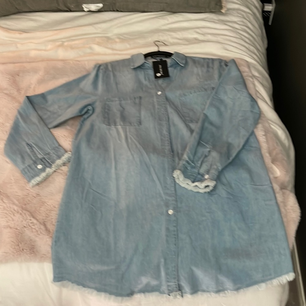 Denim dress